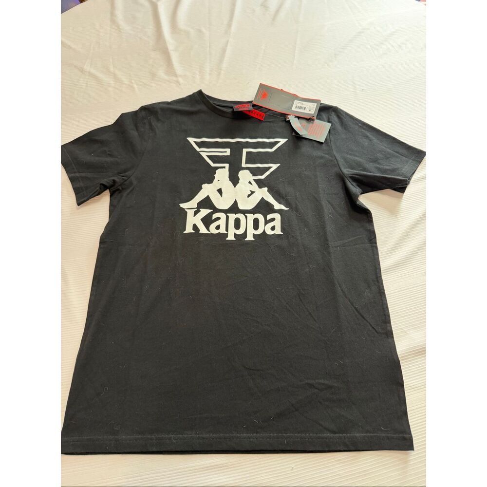 NWT Kappa Faze Clan Collab Regular Fit Black T-Shirt Size Medium New